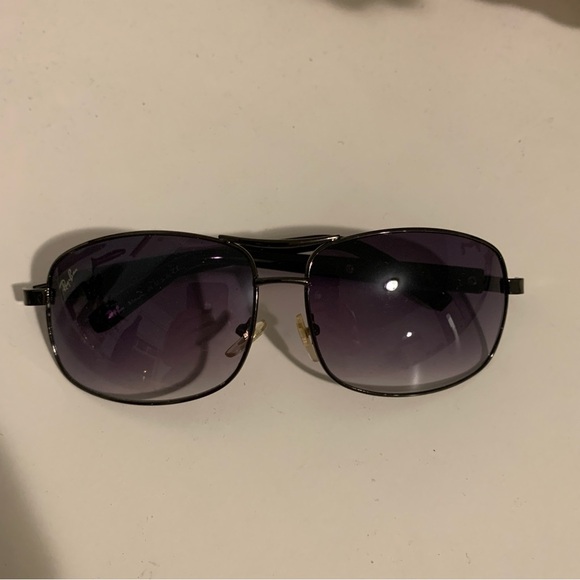 Ray-Ban‎ Black Sports Navigator Sunglasses In Purple - Picture 1 of 7